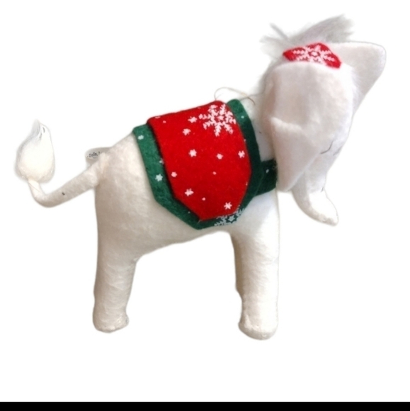 ANNALEE 4" Snowflake Elephant 2007 Ornament - Picture 4 of 5